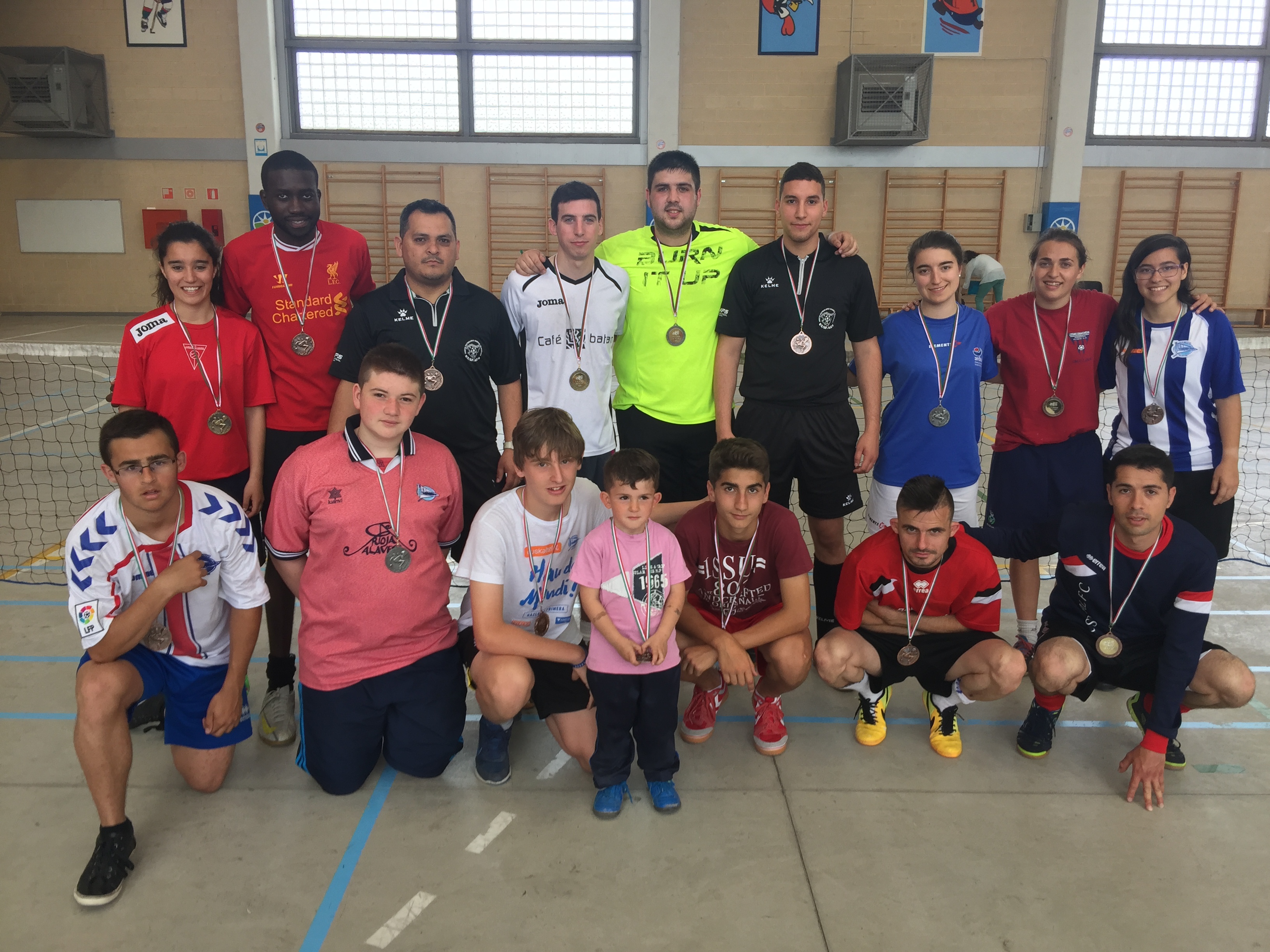 Gran jornada de Futnet tras la disputa de la VI edición del Ciudad de Vitoria de Futnet.